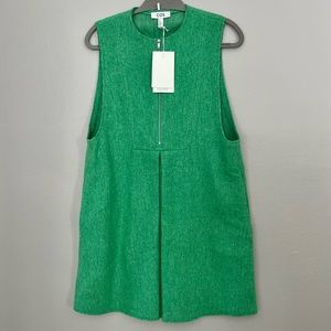 Green Cos retro mod dress nwt